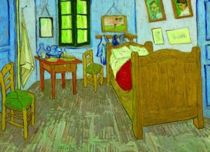 Bedroom in Arles Domestic Scene Jigsaw Puzzle By Eurographics