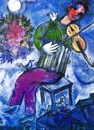 The Blue Violinist