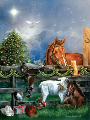 Country Christmas Christmas Jigsaw Puzzle By SunsOut