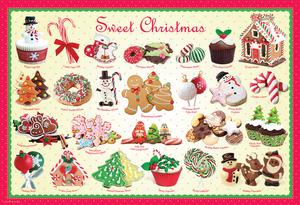 Sweet Christmas Christmas Children's Puzzles By Eurographics