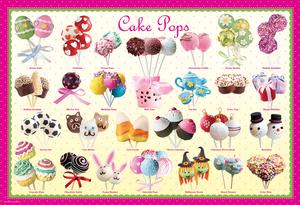Cake Pops Food and Drink Children's Puzzles By Eurographics