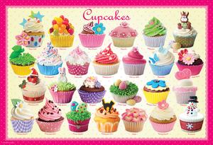 Cupcakes Food and Drink Children's Puzzles By Eurographics