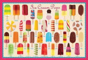 Ice Cream Pops Pattern / Assortment Children's Puzzles By Eurographics