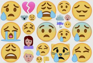 Sadness  (Emojipuzzle) Pattern / Assortment Jigsaw Puzzle By Eurographics