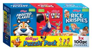 Kellogg's 3 In 1 Multi-Pack - Modern Dessert & Sweets Jigsaw Puzzle By RoseArt