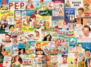 Cereal Ads Collage Jigsaw Puzzle By RoseArt