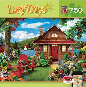 Lazy Days - Waterfront Flower & Garden Jigsaw Puzzle By MasterPieces