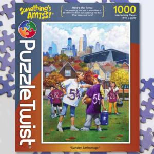 Sunday Scrimmage - Something's Amiss! Sports Altered Images By PuzzleTwist
