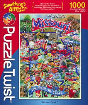 Missouri Spirit Twist Puzzle St. Louis Altered Images By PuzzleTwist