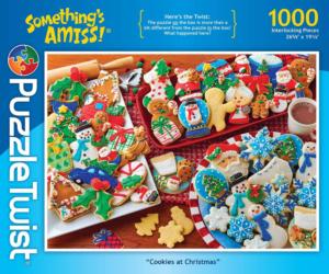 Cookies at Christmas - Something's Amiss! Series Sweets Jigsaw Puzzle By PuzzleTwist