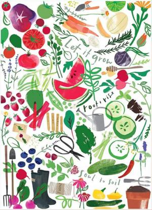 Homegrown Twist Puzzle Fruit & Vegetable Altered Images By PuzzleTwist