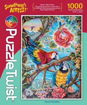 Parrot Paradise - Something's Amiss! Birds Altered Images By PuzzleTwist