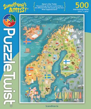 Scandinavia Maps & Geography Altered Images By PuzzleTwist