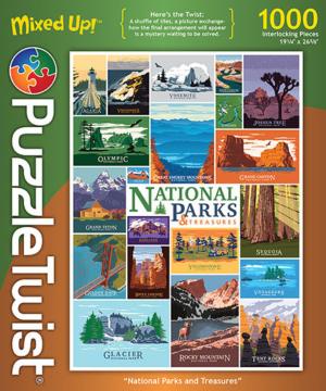 National Parks and Treasures National Parks Jigsaw Puzzle By PuzzleTwist