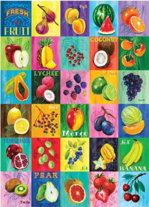Fresh Fruit Twist Puzzle Fruit & Vegetable Altered Images By PuzzleTwist