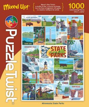 Minnesota State Parks - Mixed Up! National Parks Jigsaw Puzzle By PuzzleTwist