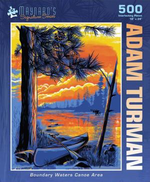 Boundary Waters Canoe Area Lakes & Rivers Jigsaw Puzzle By PuzzleTwist