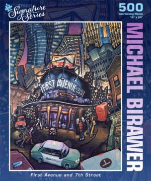 First Avenue and 7th Street Jigsaw Puzzle By PuzzleTwist