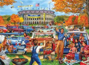 Back To The Past - Tailgating Fun Celebration Jigsaw Puzzle By RoseArt