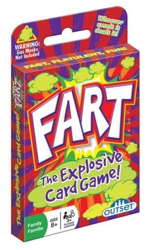 Fart Card Game - Scratch and Dent Father's Day By Outset Media