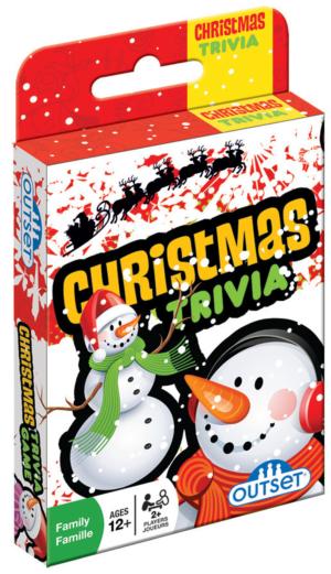 Christmas Trivia Card Game By Outset Media