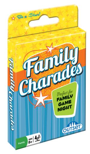 Family Charades Card Game Father's Day By Outset Media