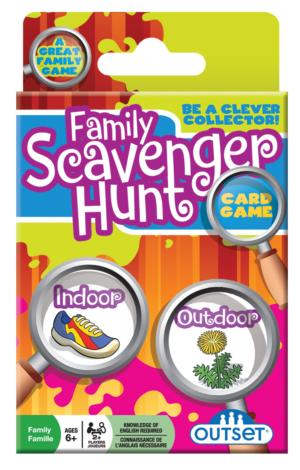 Family Scavenger Hunt Card Game By Outset Media
