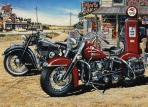 Two for the Road Motorcycle Jigsaw Puzzle By Cobble Hill