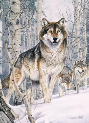Second Glance Wolf Jigsaw Puzzle By Cobble Hill