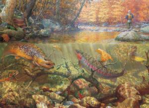 Autumn Dream Day Fish Jigsaw Puzzle By Cobble Hill