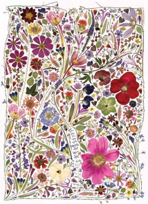 Flower Press: Spring Flower & Garden Jigsaw Puzzle By Cobble Hill
