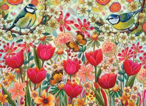Shooting the Breeze Flower & Garden Jigsaw Puzzle By Cobble Hill
