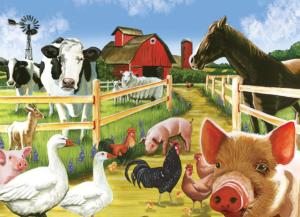 Welcome to the Farm Farm Animal Family Pieces By Cobble Hill