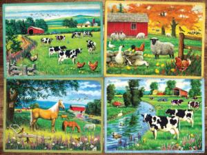 Country Friends Farm Animal Large Piece By Cobble Hill