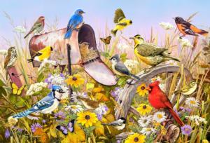 Field Song Birds Jigsaw Puzzle By Cobble Hill