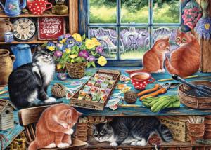 Cats And Jigsaw Puzzles. - The Missing Piece Puzzle Company