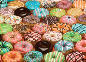 Doughnuts (Small Box) Sweets Jigsaw Puzzle By Jack Pine