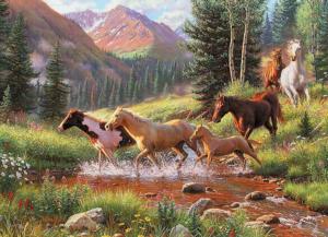 Mountain Thunder (Small Box) - Scratch and Dent Landscape Jigsaw Puzzle By Jack Pine