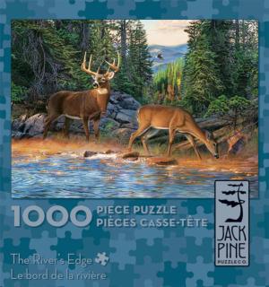 The River's Edge Forest Jigsaw Puzzle By Jack Pine