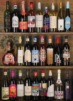 Wine Alphabet Drinks & Adult Beverage Jigsaw Puzzle By Cobble Hill