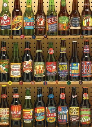 Beer Collection Adult Beverages Jigsaw Puzzle By Cobble Hill