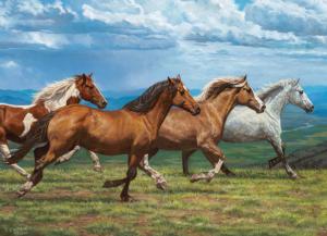 Windswept Horse Jigsaw Puzzle By Cobble Hill