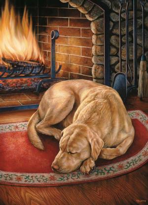 Home Is Where the Dog Is Domestic Scene Jigsaw Puzzle By Cobble Hill