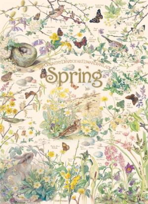 Country Diary: Spring Easter Jigsaw Puzzle By Cobble Hill