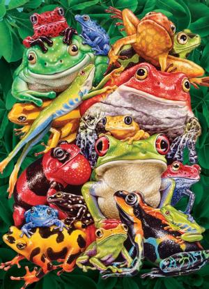 Frog Puzzle 500/1000/1500/2000/3000/4000/5000 Adult Children's Toy Game Gift 0521 Color : A, Size : 4000 Pieces 