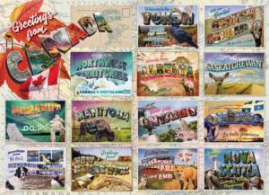 Greetings from Canada Canada Jigsaw Puzzle By Cobble Hill