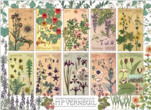 Botanicals by Verneuil Educational Jigsaw Puzzle By Cobble Hill