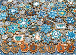 Hanukkah Cookies Dessert & Sweets Jigsaw Puzzle By Cobble Hill
