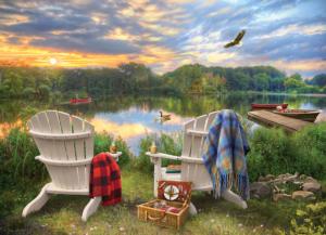 Lakeshore Lakes & Rivers Jigsaw Puzzle By Cobble Hill