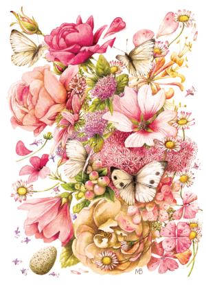 Bastin Bouquet - Scratch and Dent Flower & Garden Jigsaw Puzzle By Cobble Hill